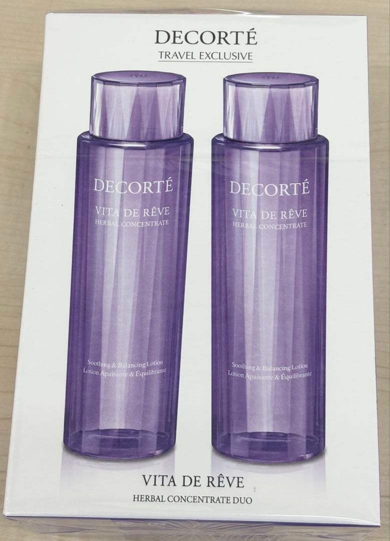 値下げ‼️コスメデコルテ ヴィタドレーブハーバルローション デュオ300ml×２本