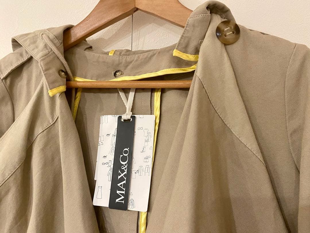 タグ付き 未使用品【Max&Co】スプリングコート モッズコート38