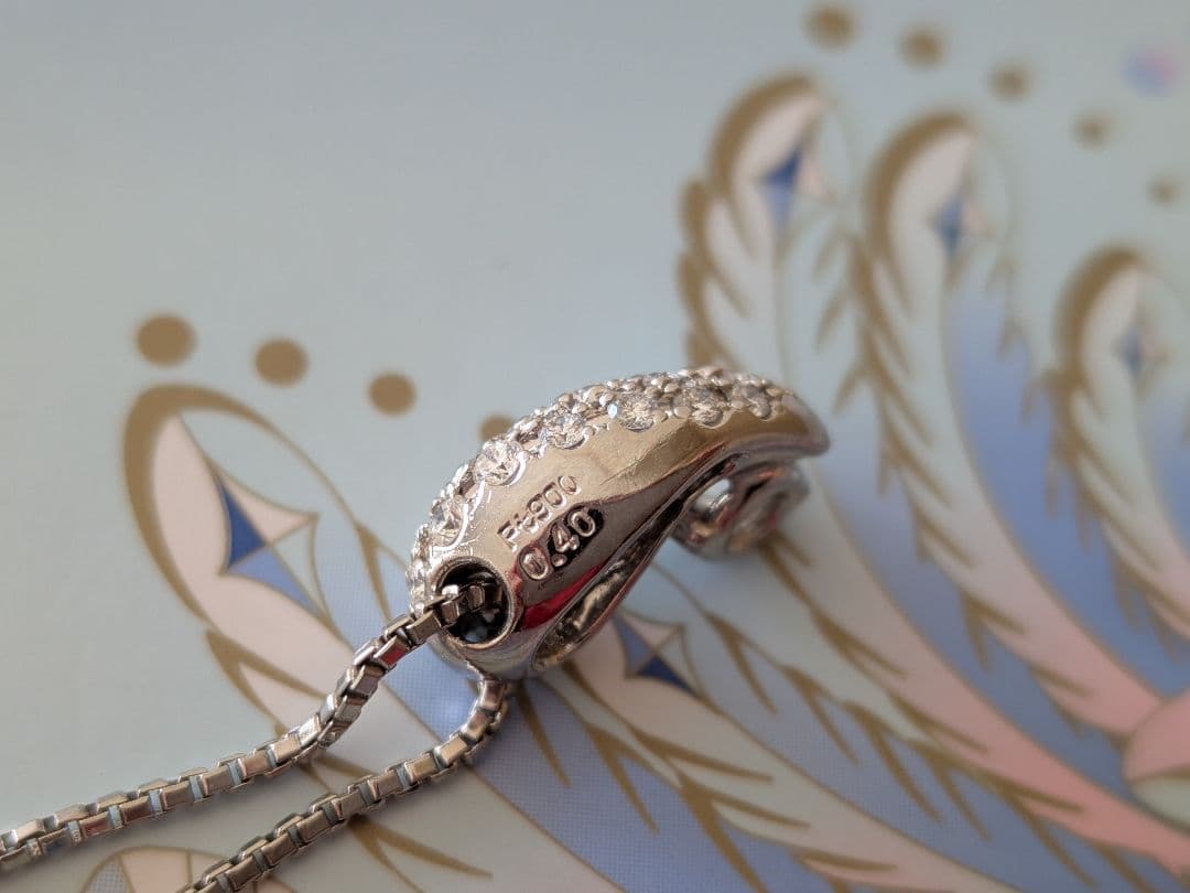 ゆうこりんさま専用　HOSHI no SUNA ダイヤ プラチナ ネックレス