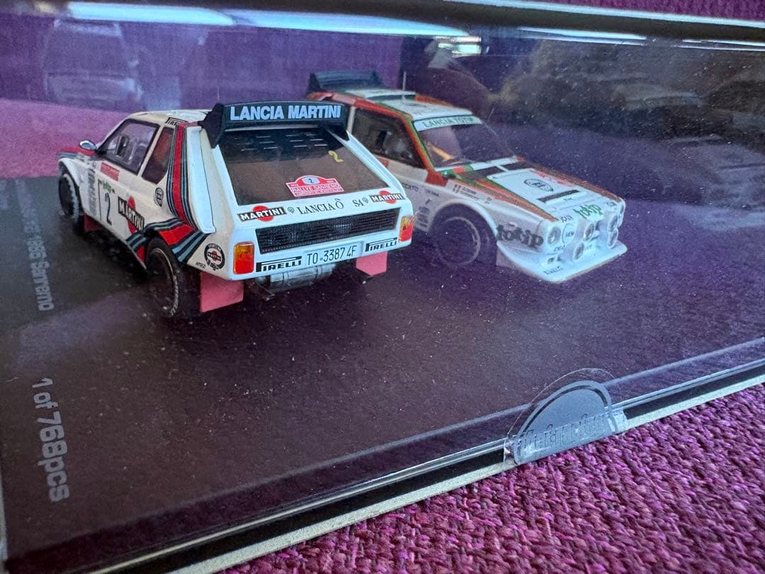 hpi 1/43 ランチア デルタS4 1986サンレモセット