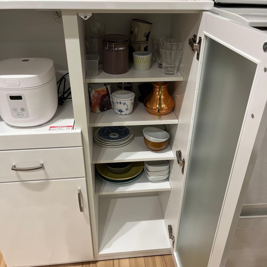 ニトリ レンジボード (コパン T 80MRB WH)