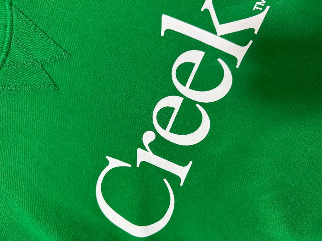 creek whimsysocks スウェット　グリーン　L size