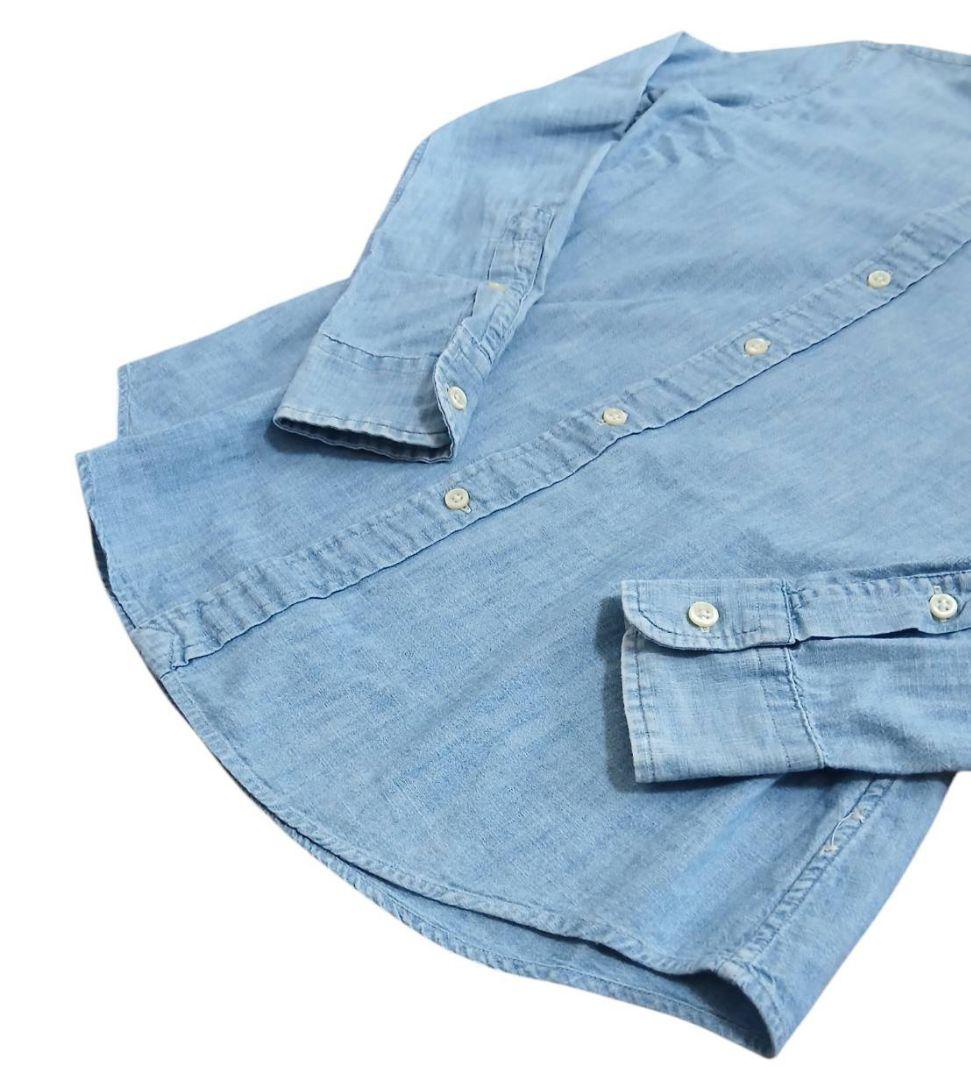 【試着のみ】ラルフローレン大人気オーバーサイズダンガリーシャツ現行品