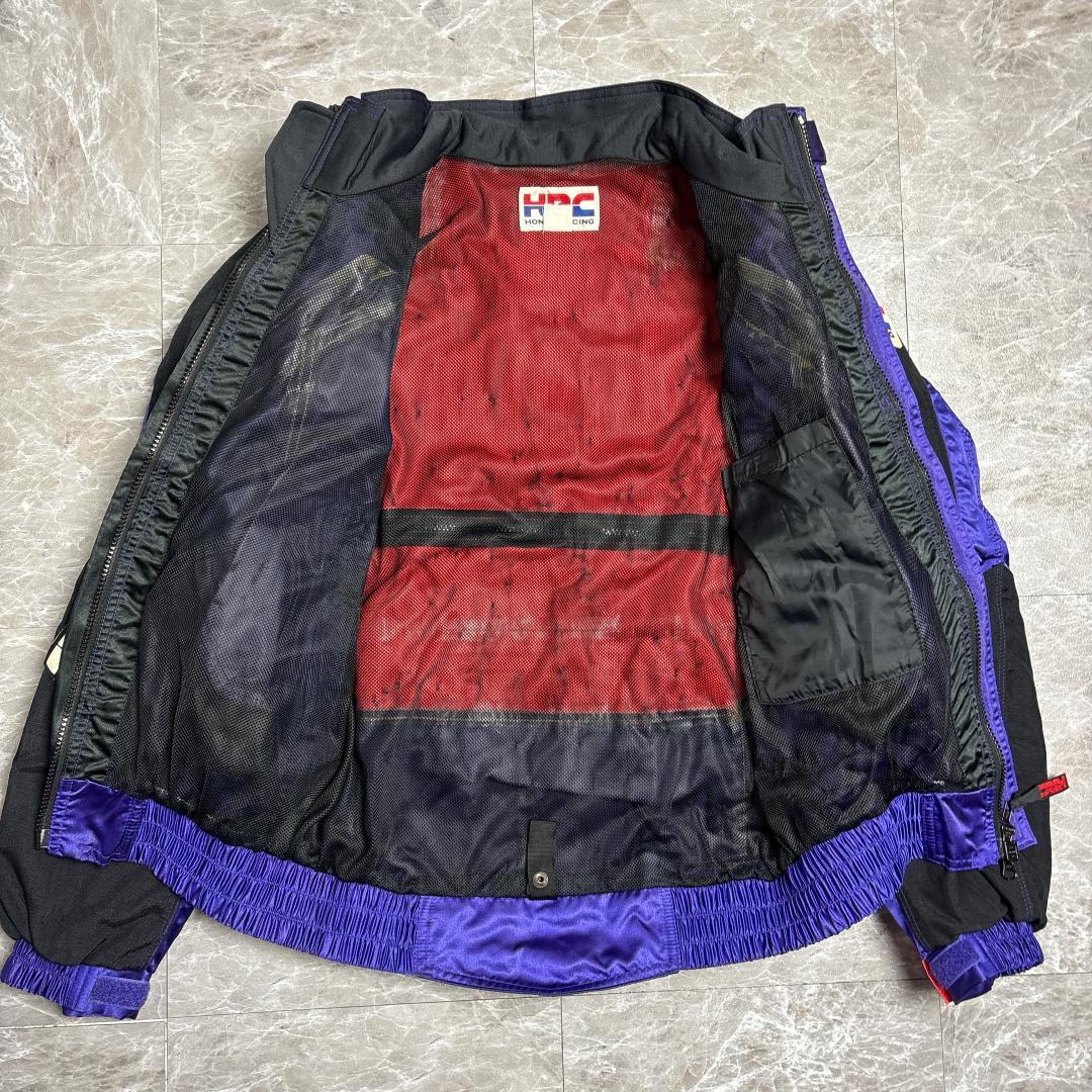 80s HRC HONDA RACING レーシング ナイロン ジャケット L