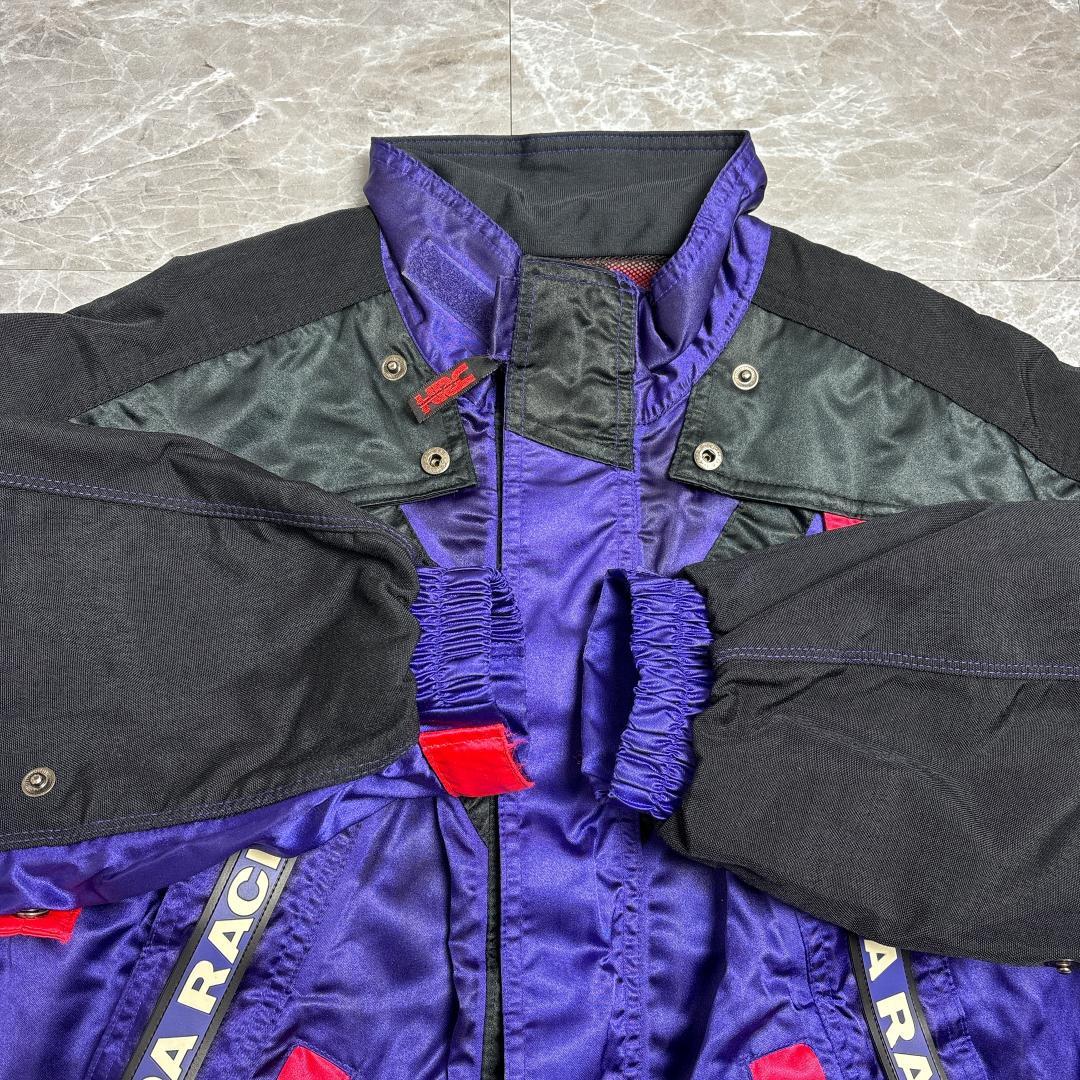 80s HRC HONDA RACING レーシング ナイロン ジャケット L