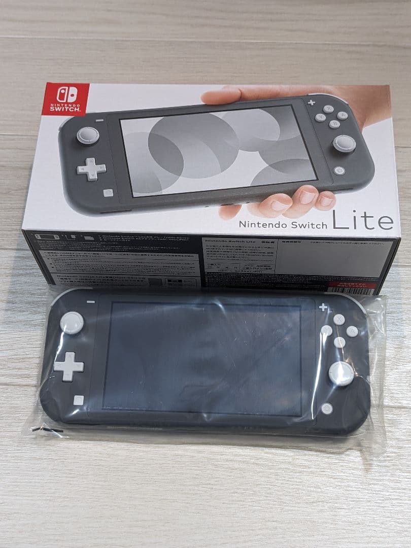 Nintendo Switch Lite グレー（未使用）