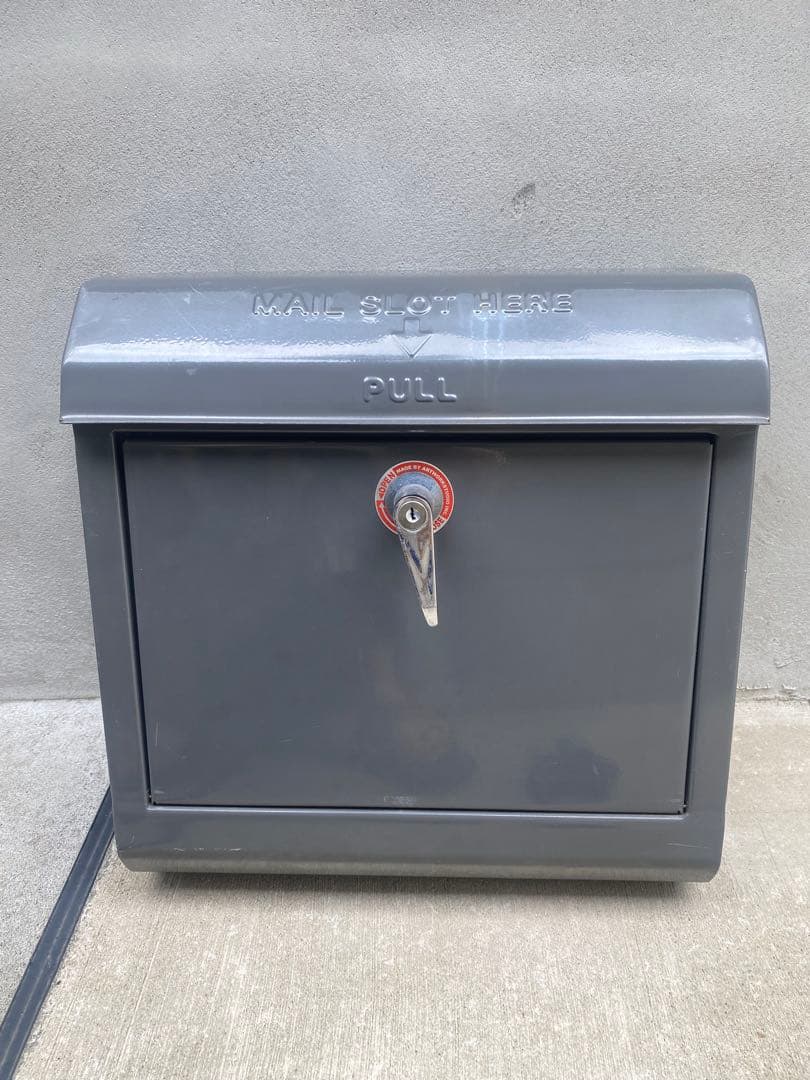 y様✴︎メールボックス　郵便ポスト　アメリカン　グレー