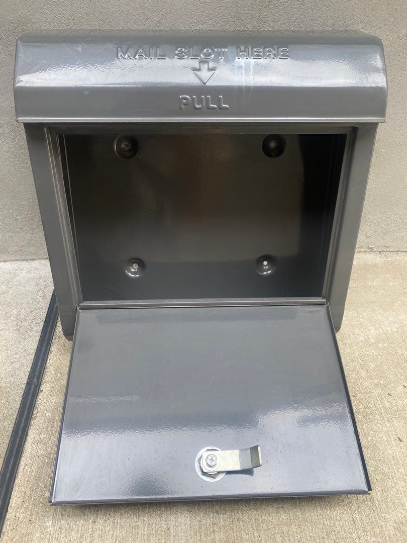 y様✴︎メールボックス　郵便ポスト　アメリカン　グレー