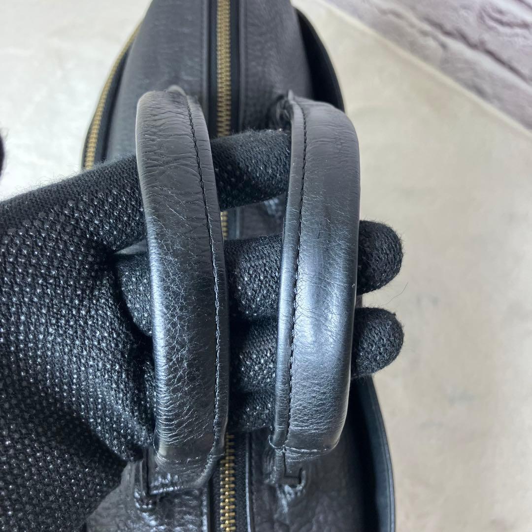 美品✨ポーター ウィズ オールレザー シボ革 A4 ビジネスバッグ ブラック