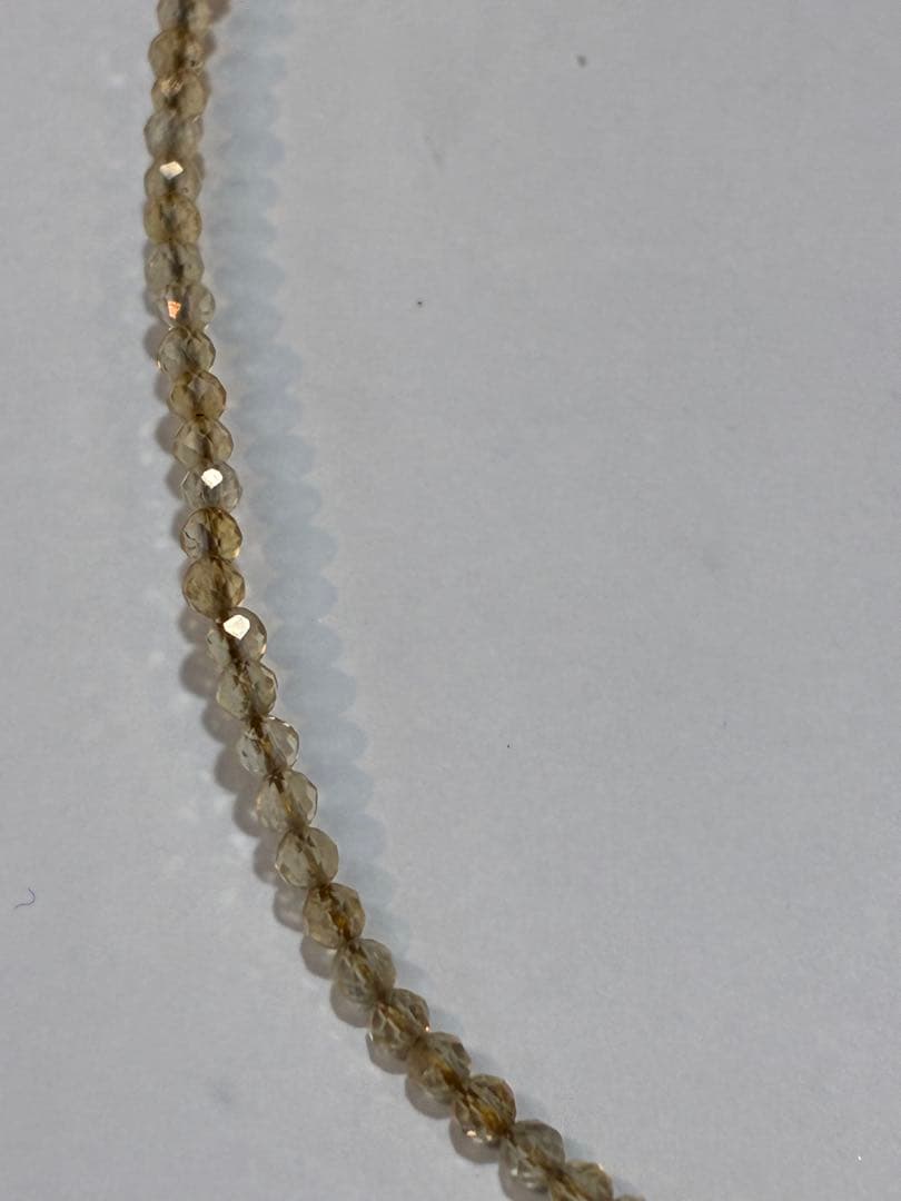 K18 色石付きネックレス