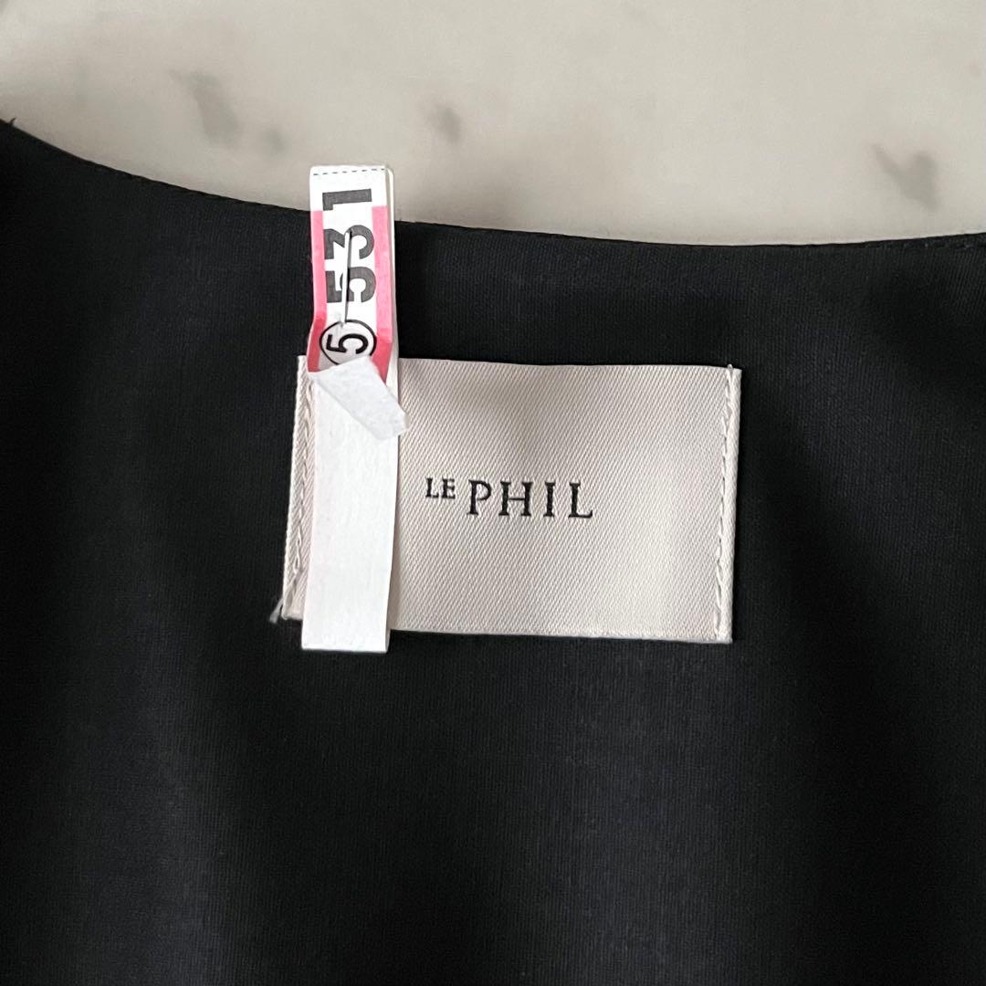 定価3,6万♪極美品 ルフィル サマーウールジレ F 黒 ノーカラー 日本製