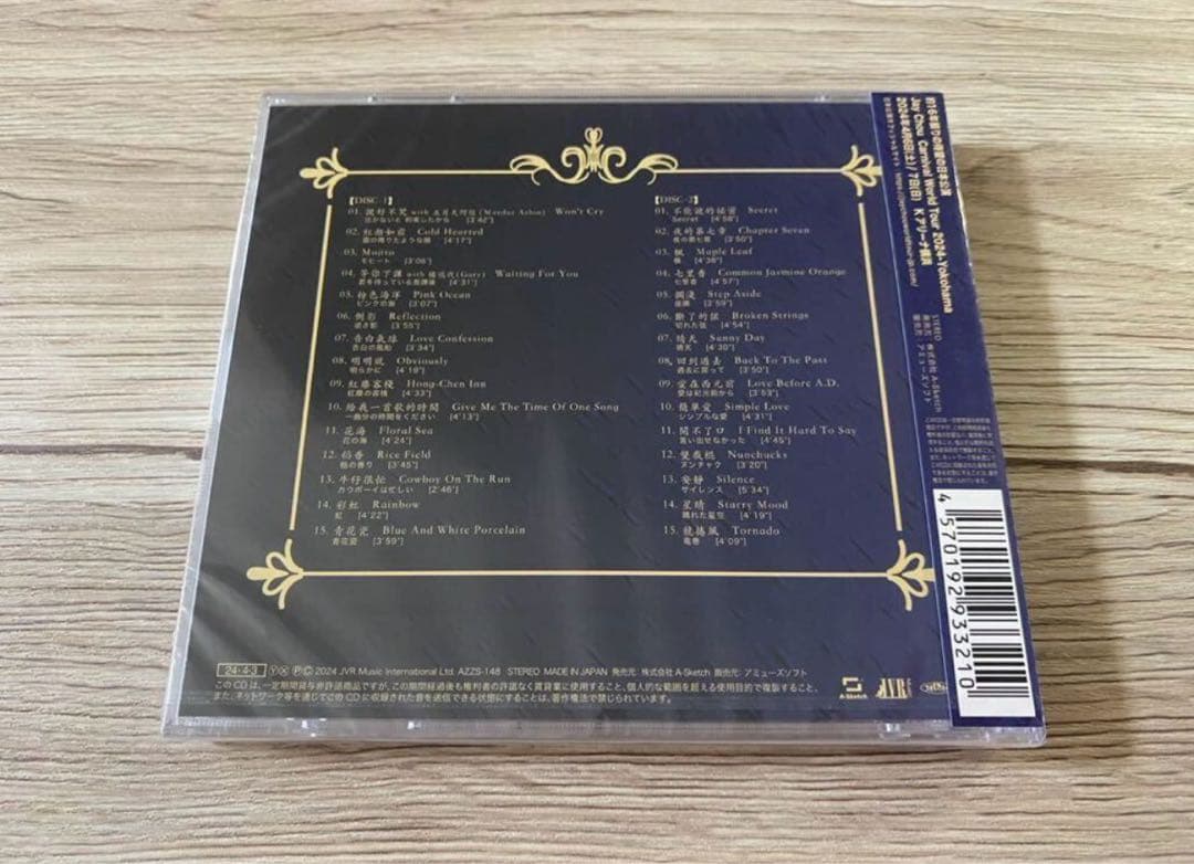 新品2CD 来日記念　CARNIVAL ジェイ・チョウ　周杰倫　Jay Chou