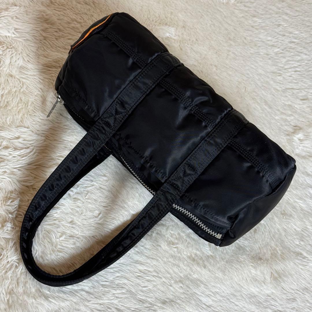 極美品　ポーター　PORTER　タンカー　ミニボストン　ダッフルバッグ　黒