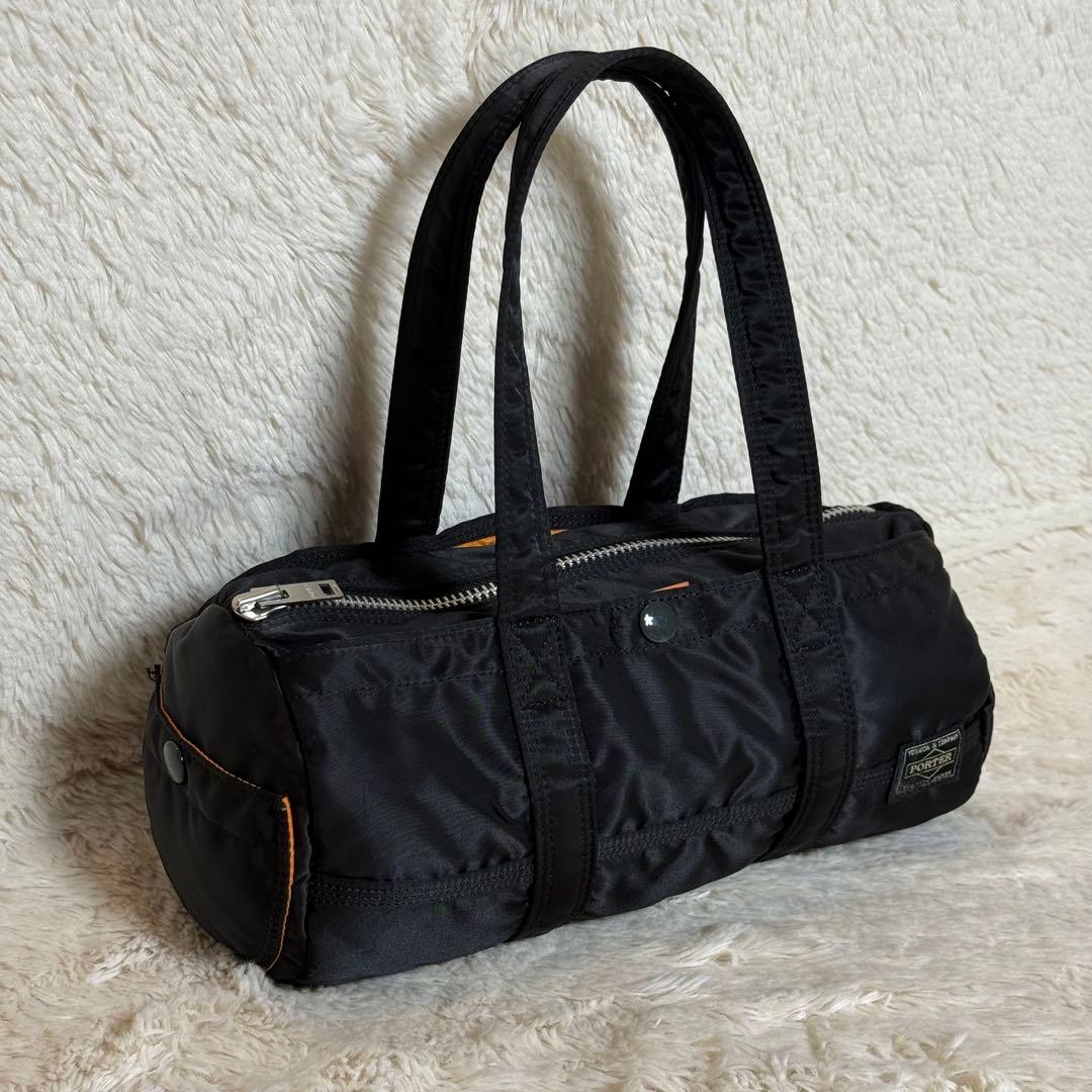 極美品　ポーター　PORTER　タンカー　ミニボストン　ダッフルバッグ　黒