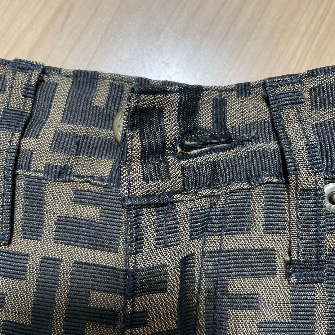 FENDI FFロゴデニムショートパンツ