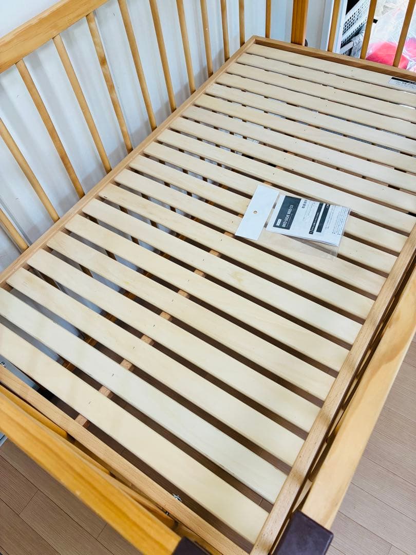 福岡引き取り限定　状態良好　ファルスカ　ベッドサイドベッド　03