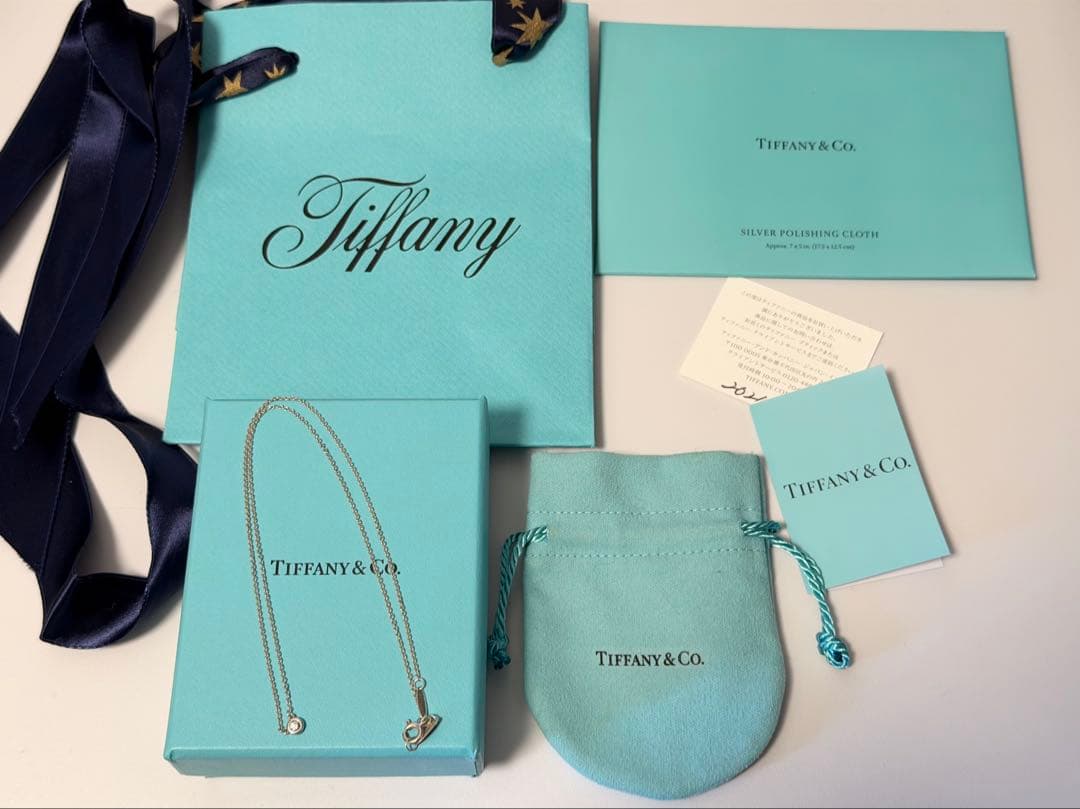 Tiffany & Co. ティファニー バイザヤード ネックレス 付属品付き