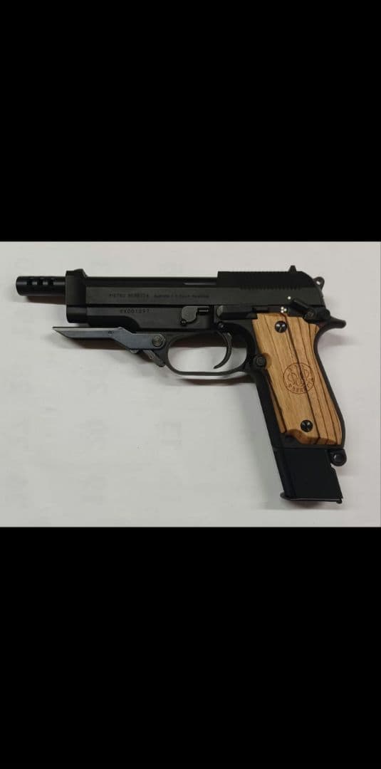 Robin hood KSC M93R-Ⅱ システム7用木製グリップ ベレッタ