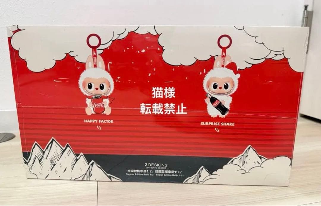 POPMART新品　ポップマート　ラブブ　コカ・コーラ