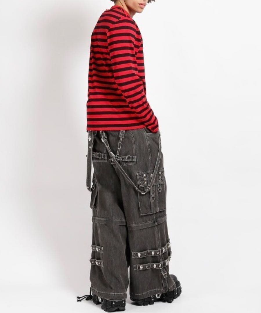 Tripp nyc カーゴパンツ　デニムパンツ　スカル