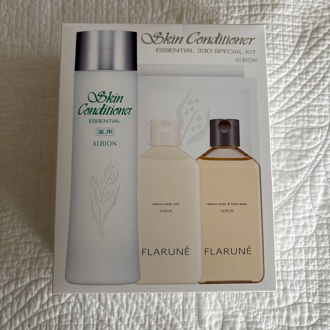 新品アルビオン/薬用スキンコンディショナーエッセンシャル スペシャルキット未開封