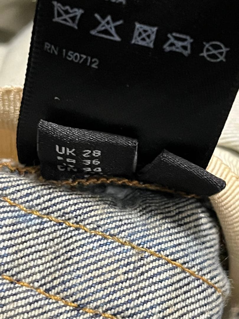 幻 AMIRI MX1 CLAY CLASSIC Damaged Denim