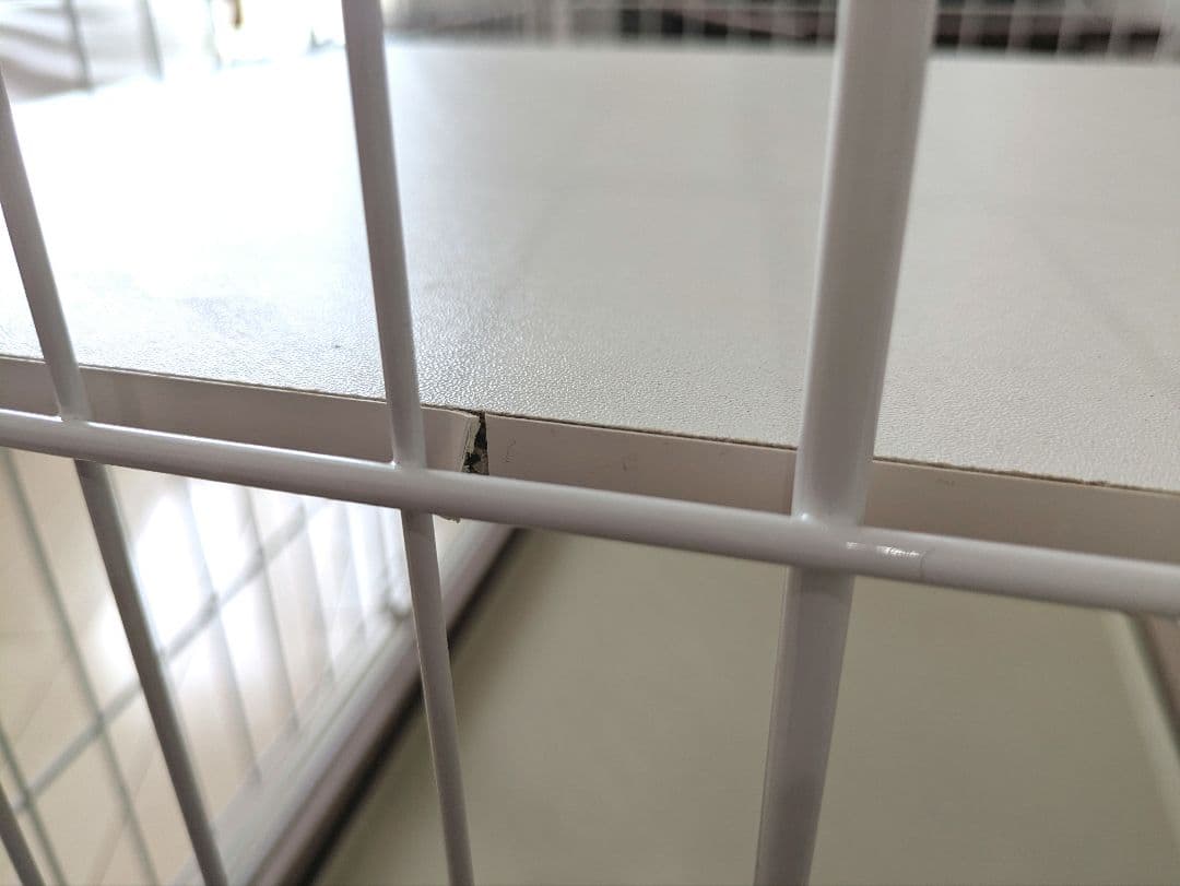 キャットケージ✳︎アイリスオーヤマ✳︎2段✳︎木目✳︎ライトナチュラル