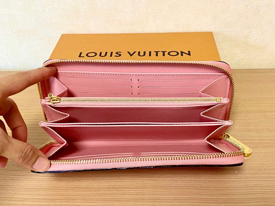 極美品！LOUIS VUITTON ジッピーウォレット バレンタイン限定モデル