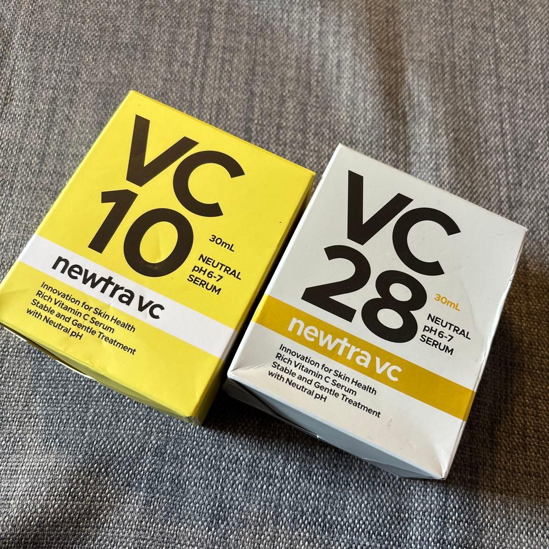 newtra VC ピュアニュートラセラム10 28 30ml 1箱ずつ