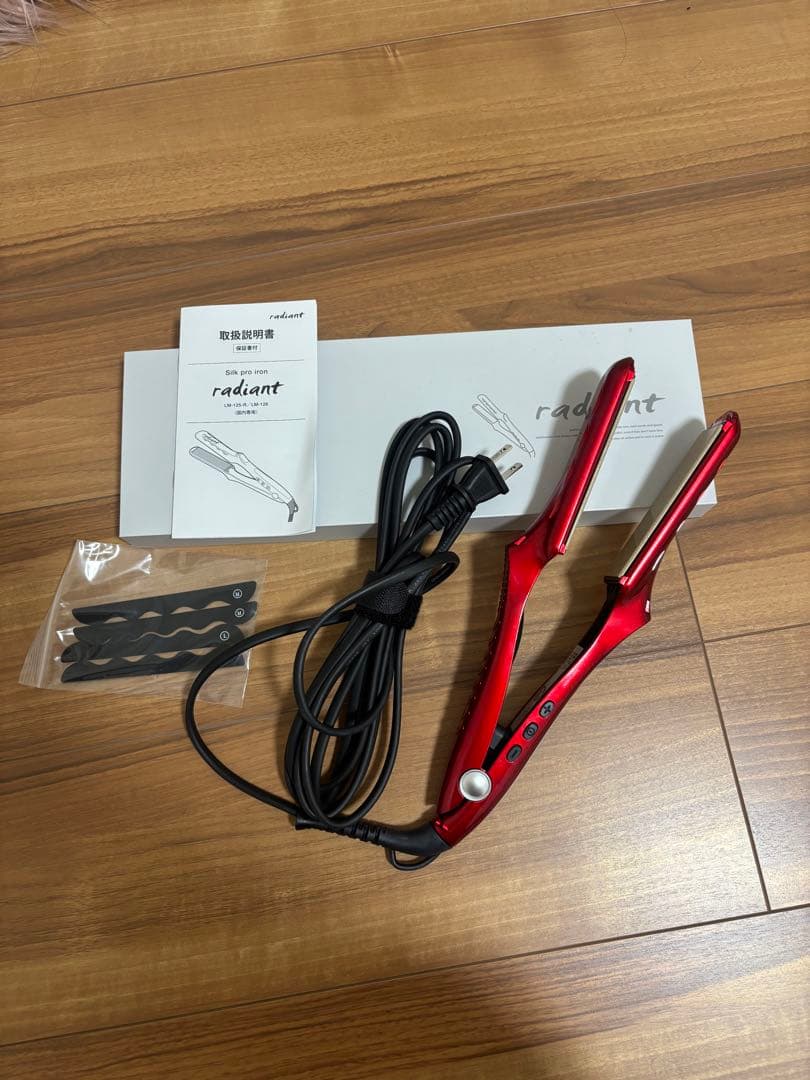 【かーにゃさん専用】ラディアント ストレートヘアアイロン 35mm