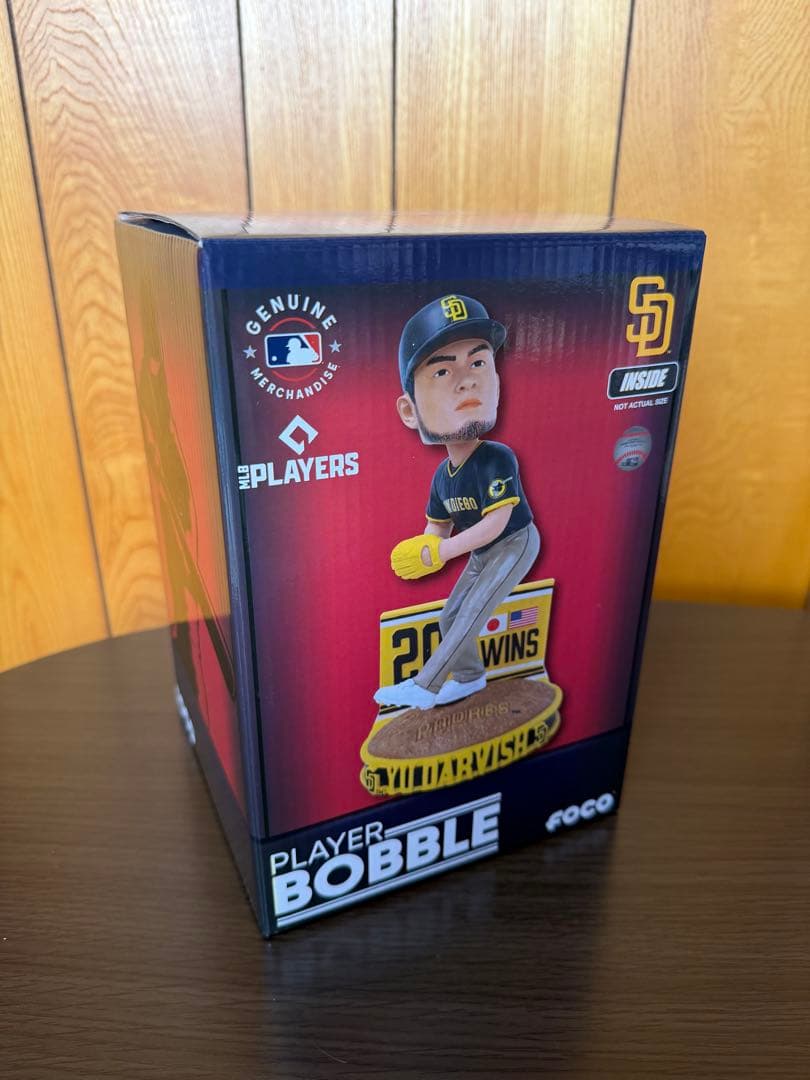 【日本限定1000個】ダルビッシュ有　日米通算200勝記念　ボブルヘッド