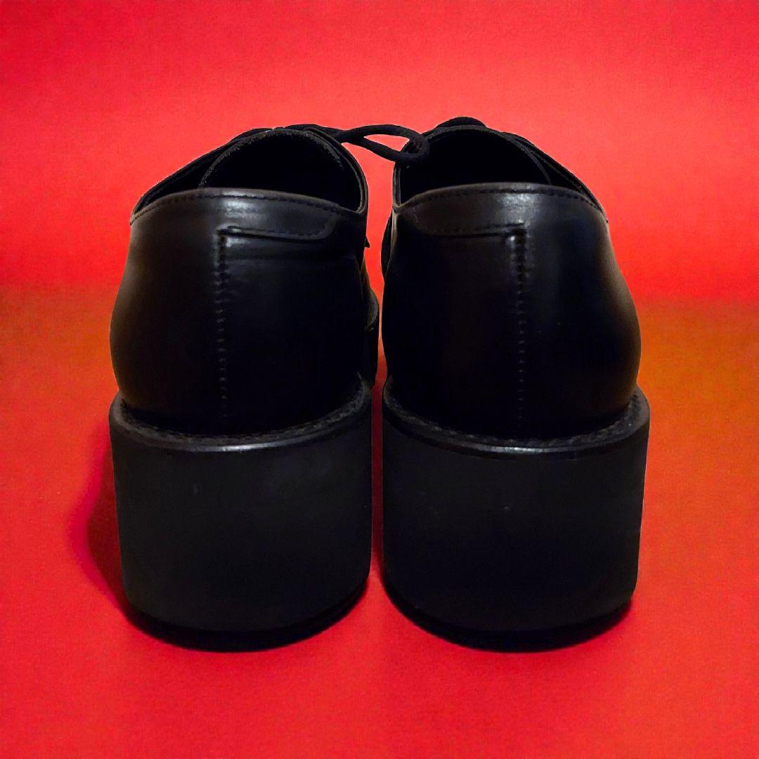 【ラッドミュージシャン】ダービーシューズ 厚底 ラバーソール ドレスシューズ