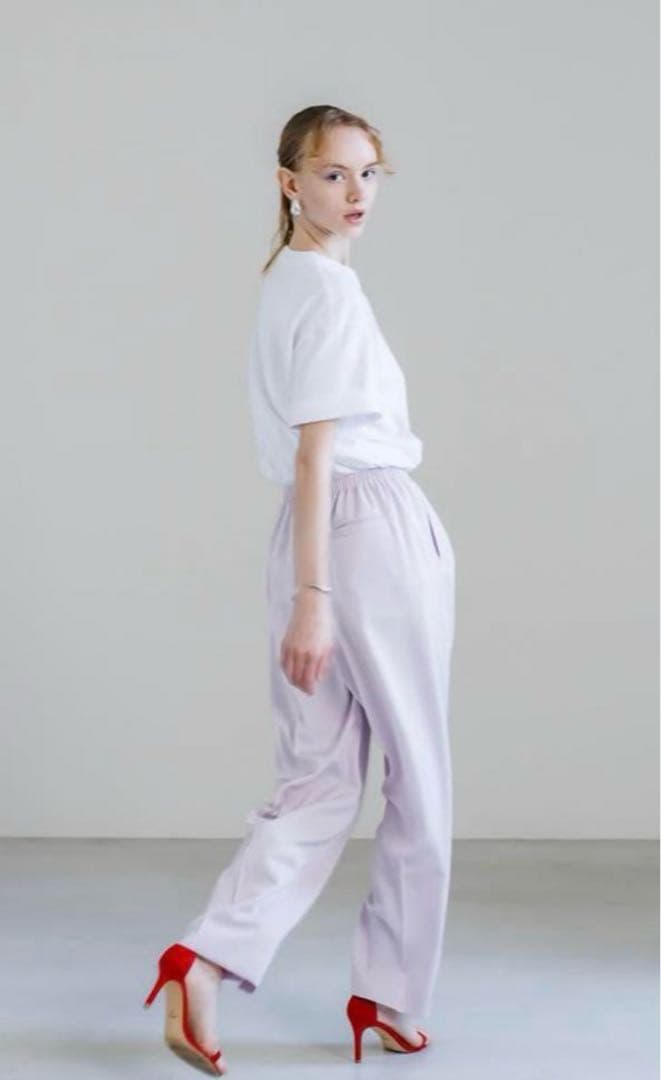 liten リテン　ジェラートパンツ　ラズベリー　2