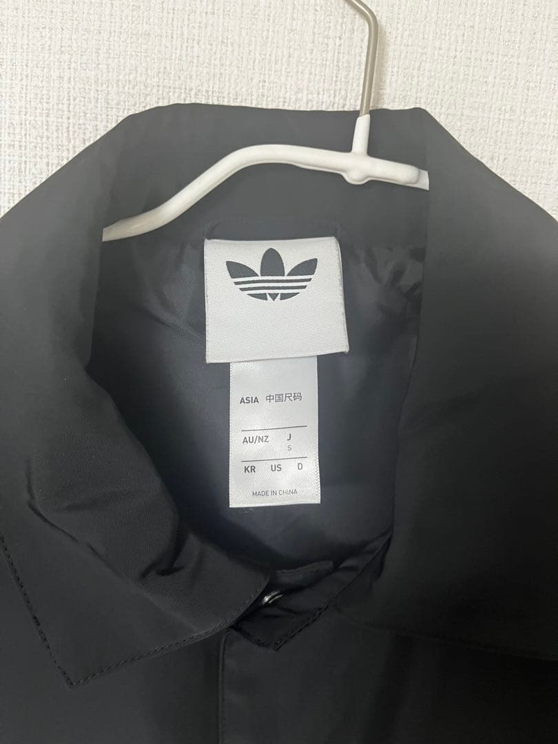 adidas oasis coach jacket Black Sサイズ