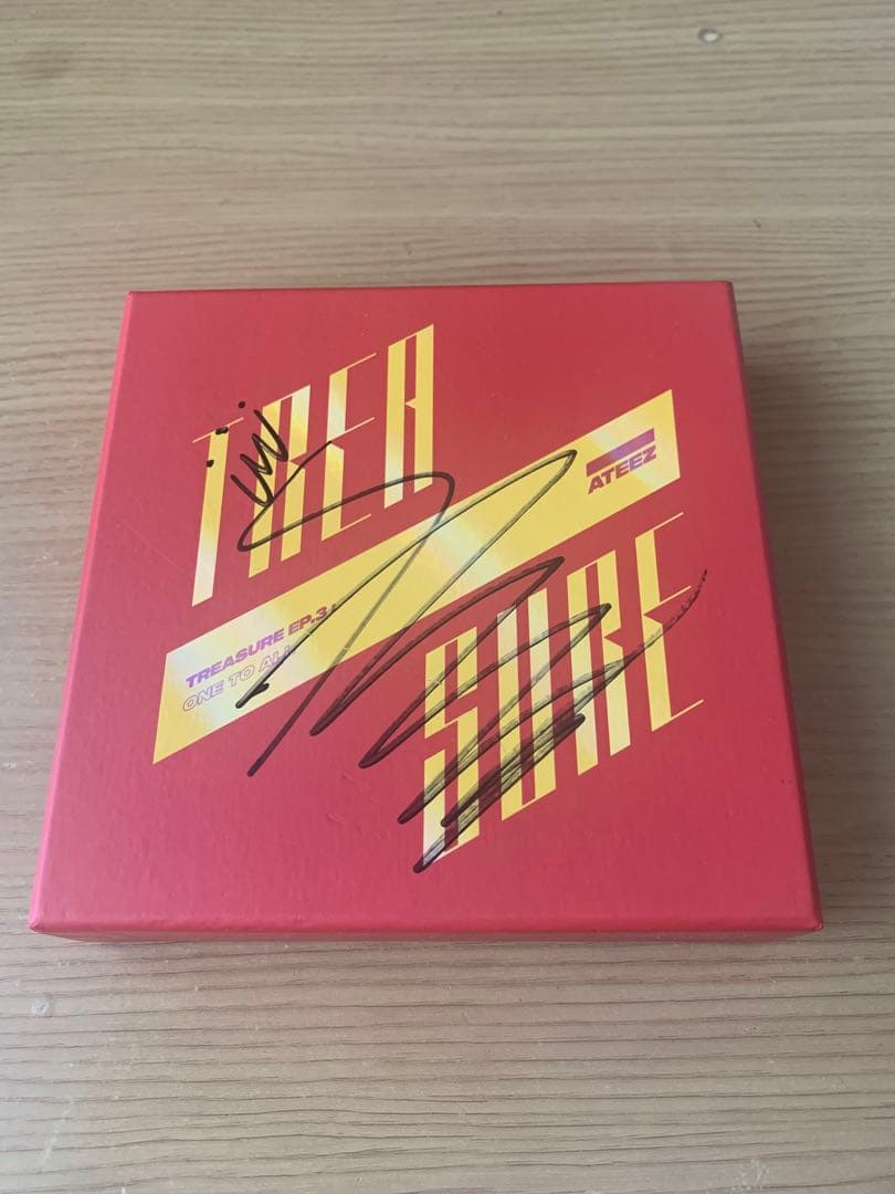 ATEEZ CD ミンギサイン入り