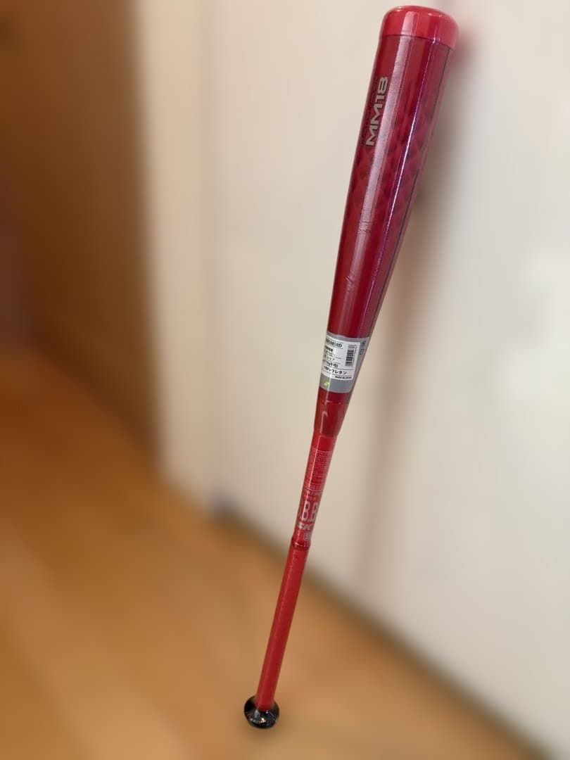 mm18 JR ヘビー SBB5085RD 軟式野球バット 82cm 710g