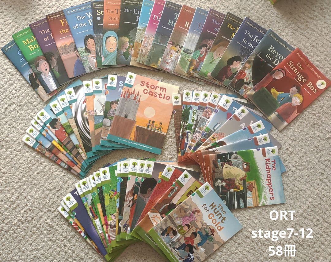 Oxford Reading Tree stage 7-12 全58冊