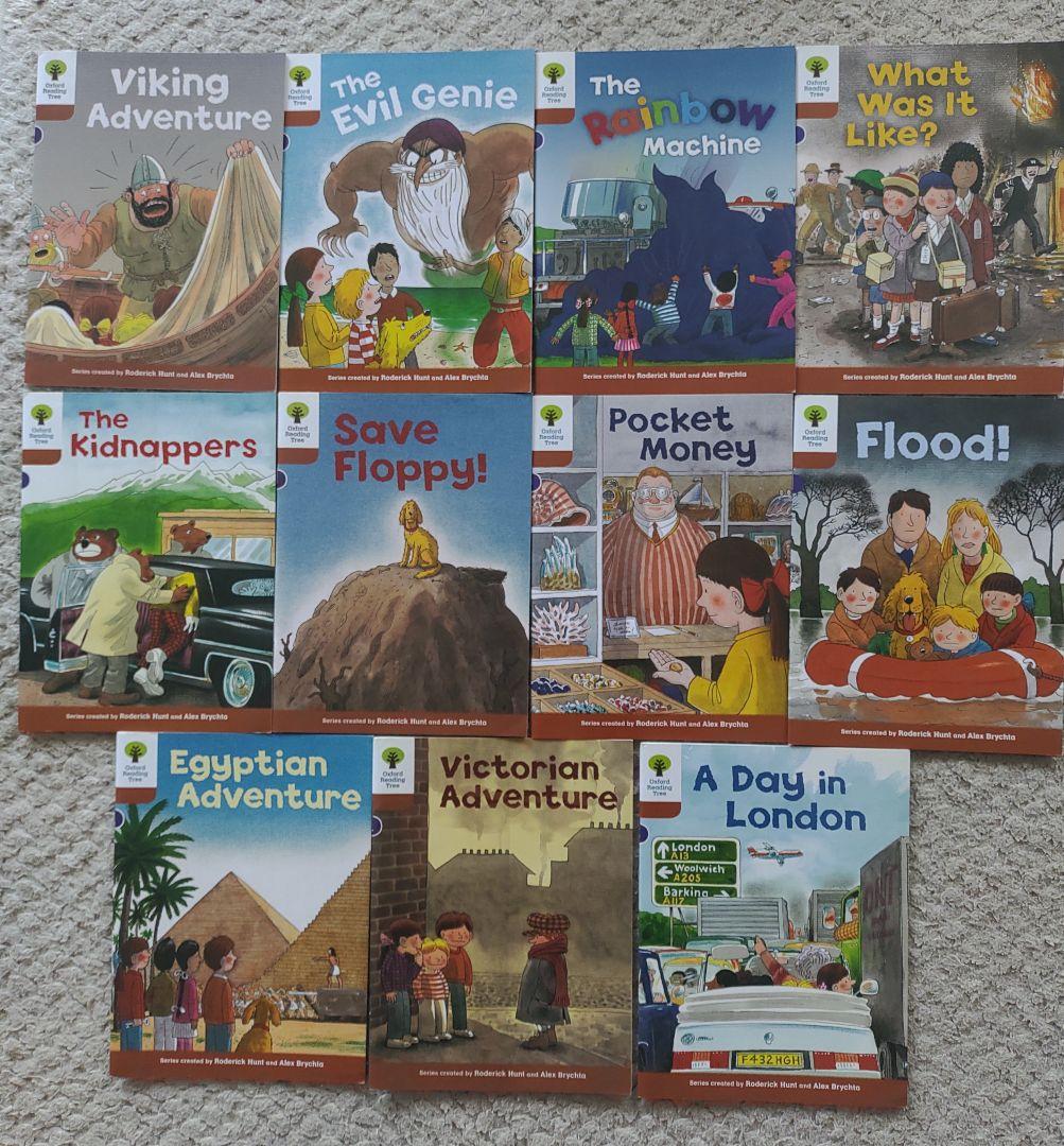 Oxford Reading Tree stage 7-12 全58冊