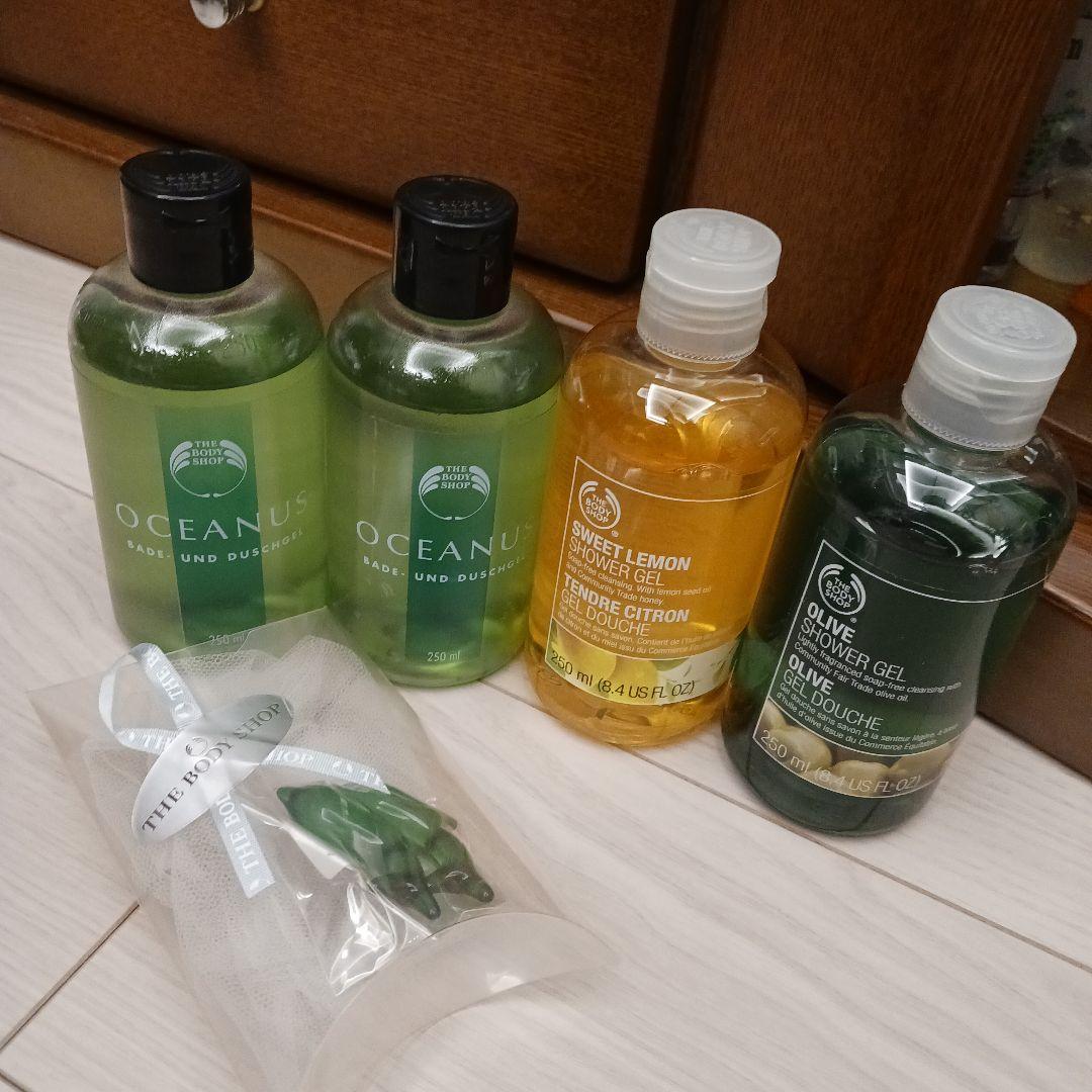 新品未使用　ホディショップ　オシアヌス他　ホディソープ&バスジェル　セット