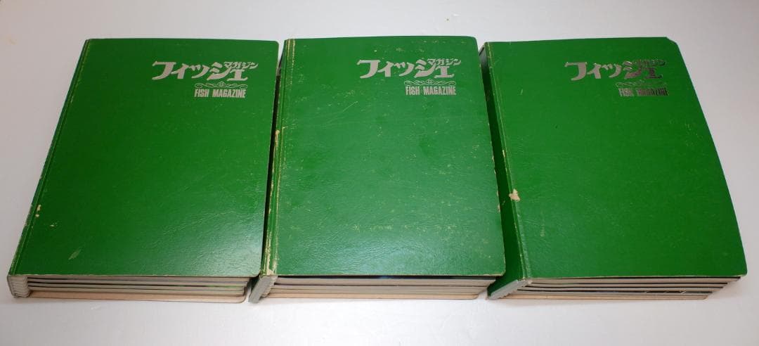 イ*3様 月刊フィッシュマガジン 1979年6月号～1981年2月号 昭和54～