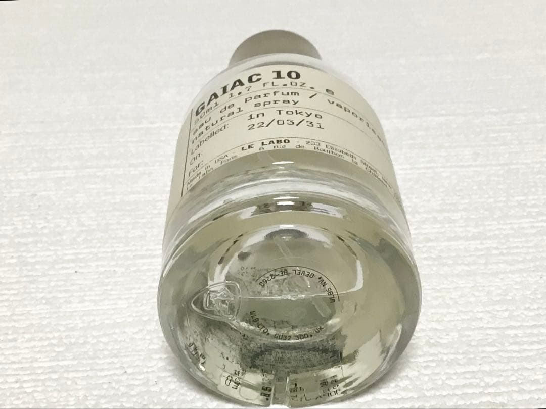 LE LABO GAIAC10ルラボ ガイアック10 50ml