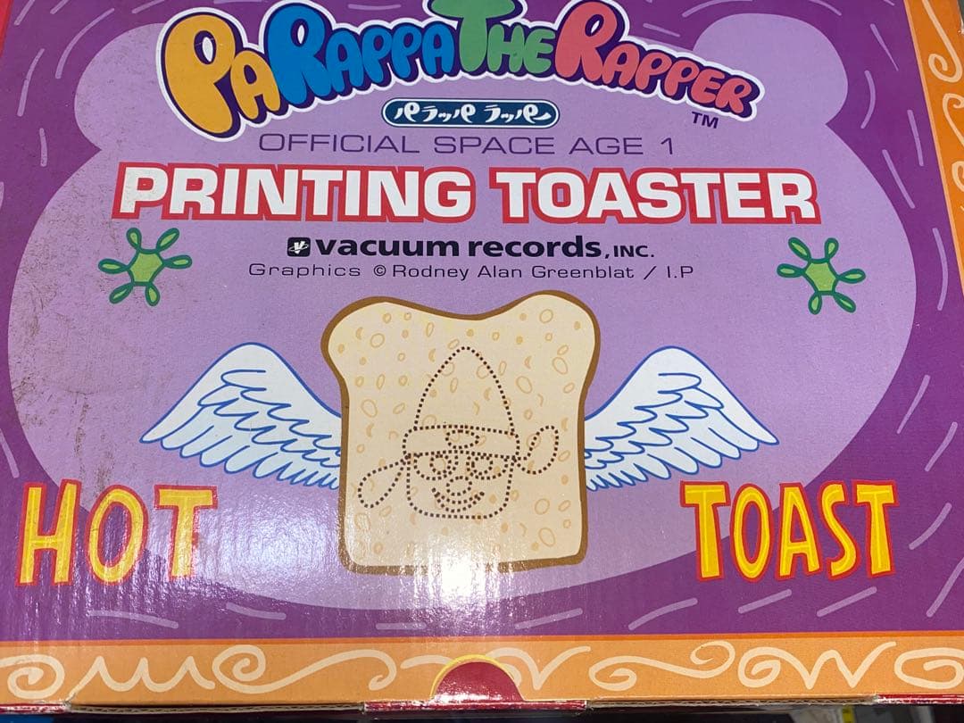 パラッパラッパー　プリンティング　トースター