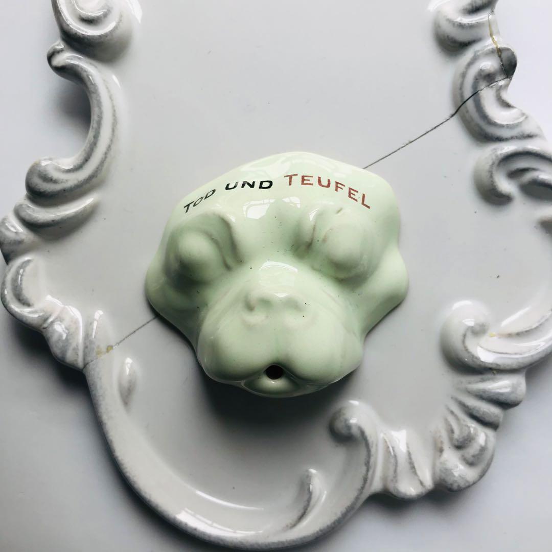 希少クーンケラミックKuhnKeramikインセンスホルダーアスティエ　ドッグ