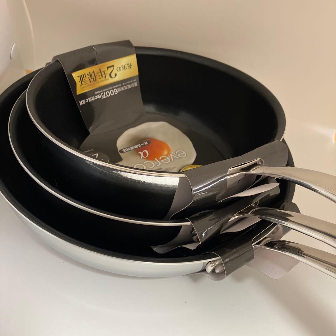 未使用★フライパン★エバークックα Limited model 3枚