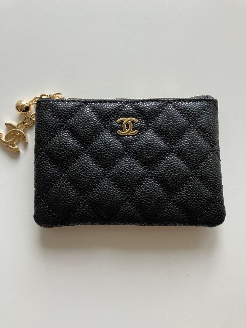 ノベルティ　ブラックレザー ケース　キーケース