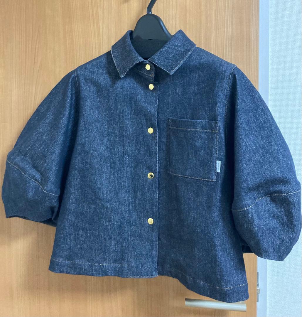 【girlish 】ガーリッシュセントセシリア　ランタンデニムジャケット