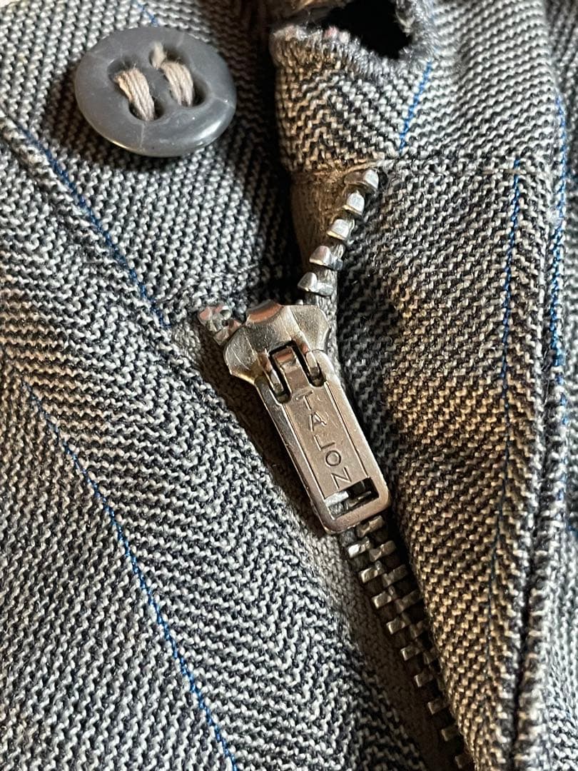 ニ*チ様 50s ウール HBT ワイドスラックス