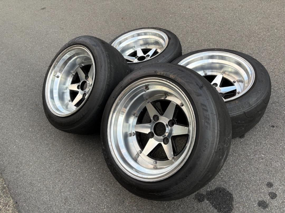 KK様　ロンシャンXR4　15インチ　9jj　-27　2本のみ！　114.34穴