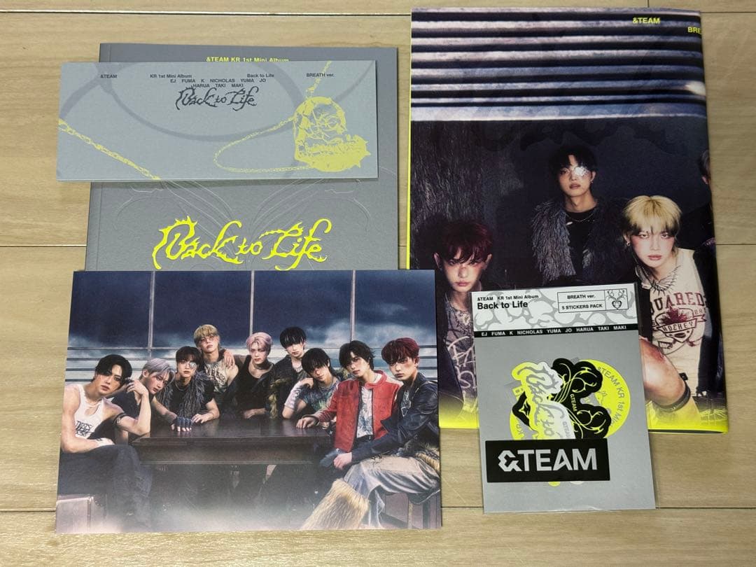 &TEAM Back to Life BREATH ver. サイン入りCD無し