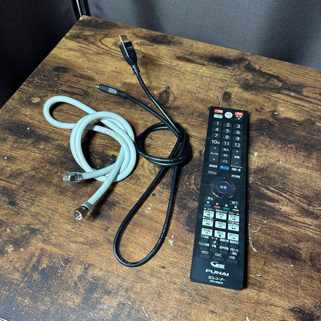 《3番組同時録画》FUNAI フナイ ブルーレイレコーダー FBR-HT1000